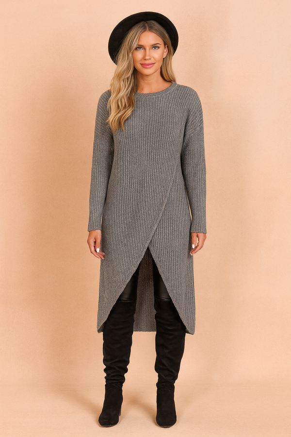 Andi | Stylish wrap sweater