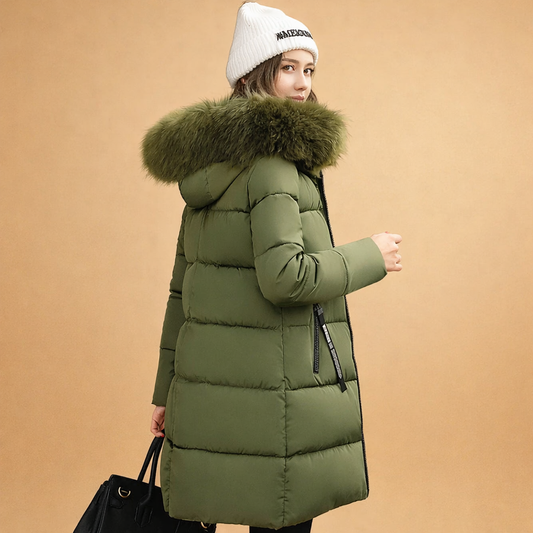Helena | Long Winter Parka with Hood